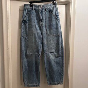 NWOT Anthropologie Pilcro Barrel Jeans Size: 27